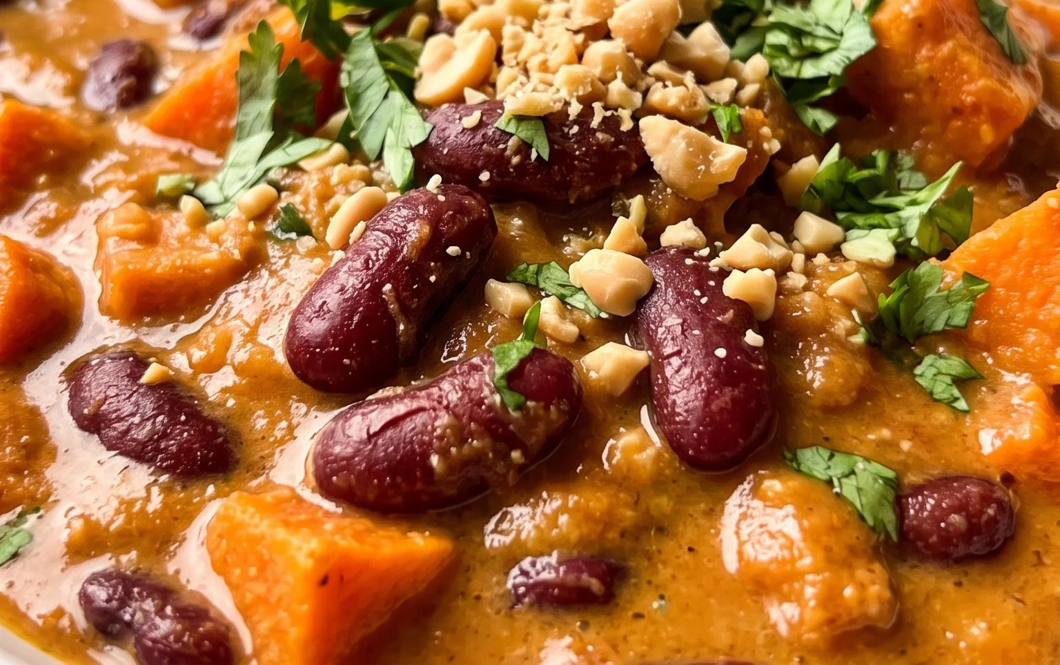 Mafé vegan aux haricots rouges